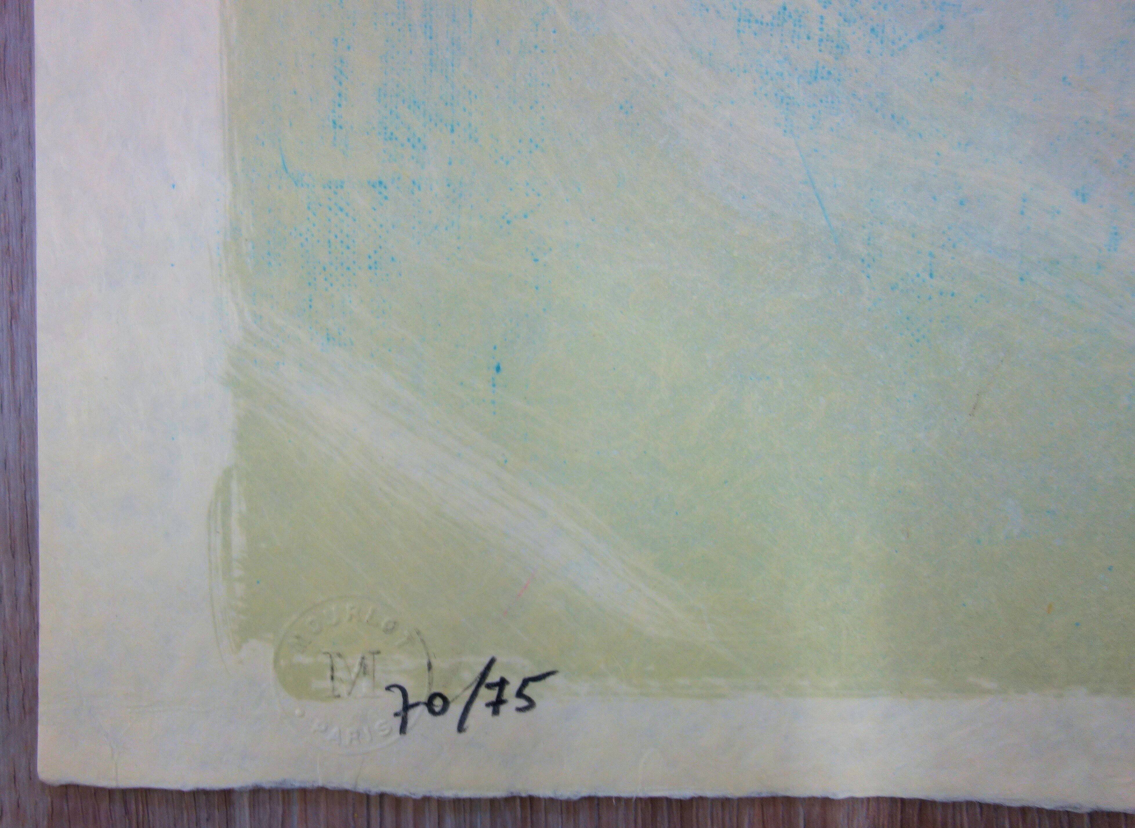 Walter Spitzer: The Jewish Wedding, original signed lithograph