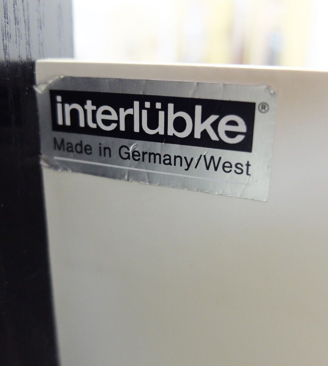 Interlübke black wood Dresser