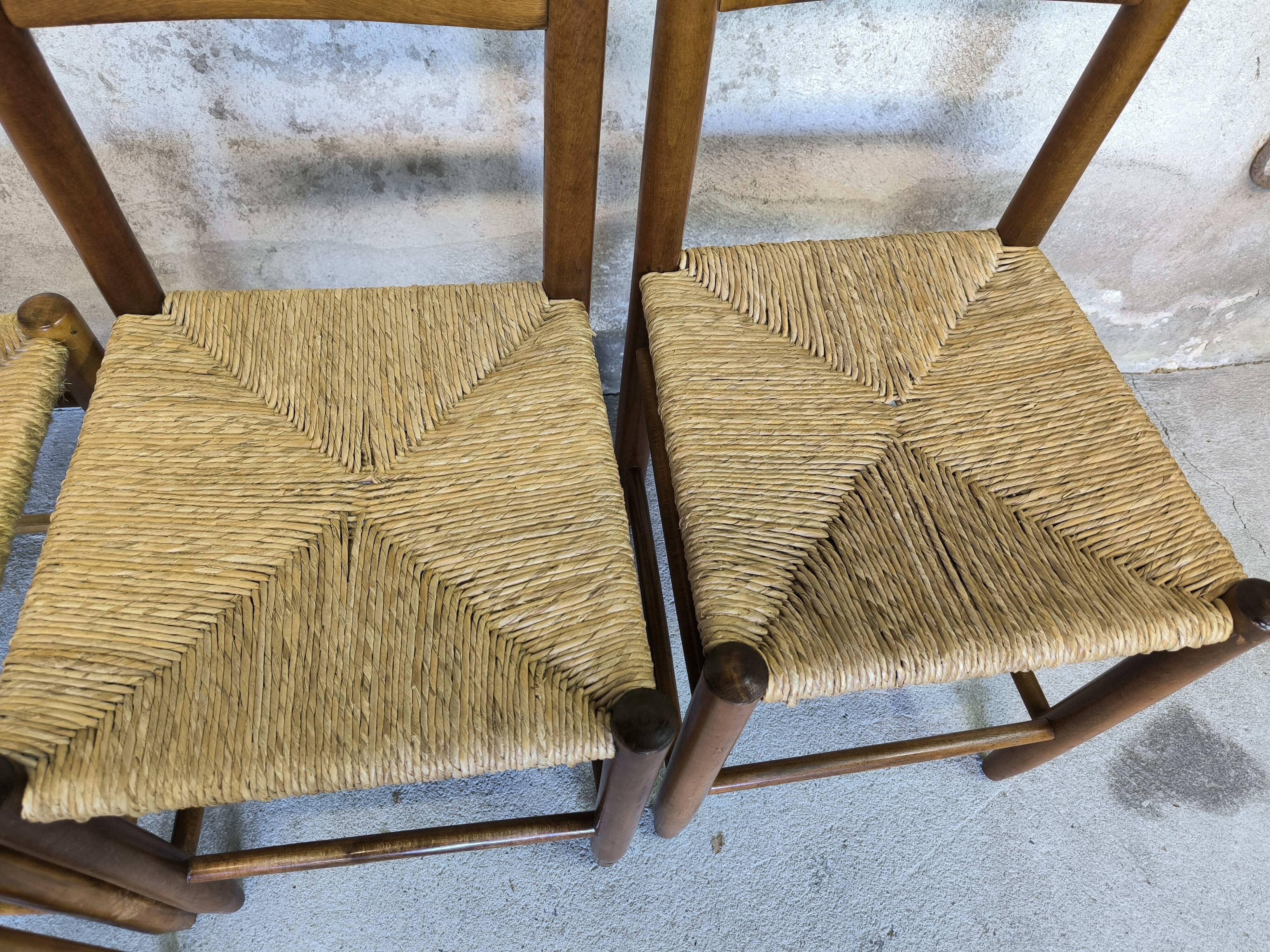 Set of four vintage chairs