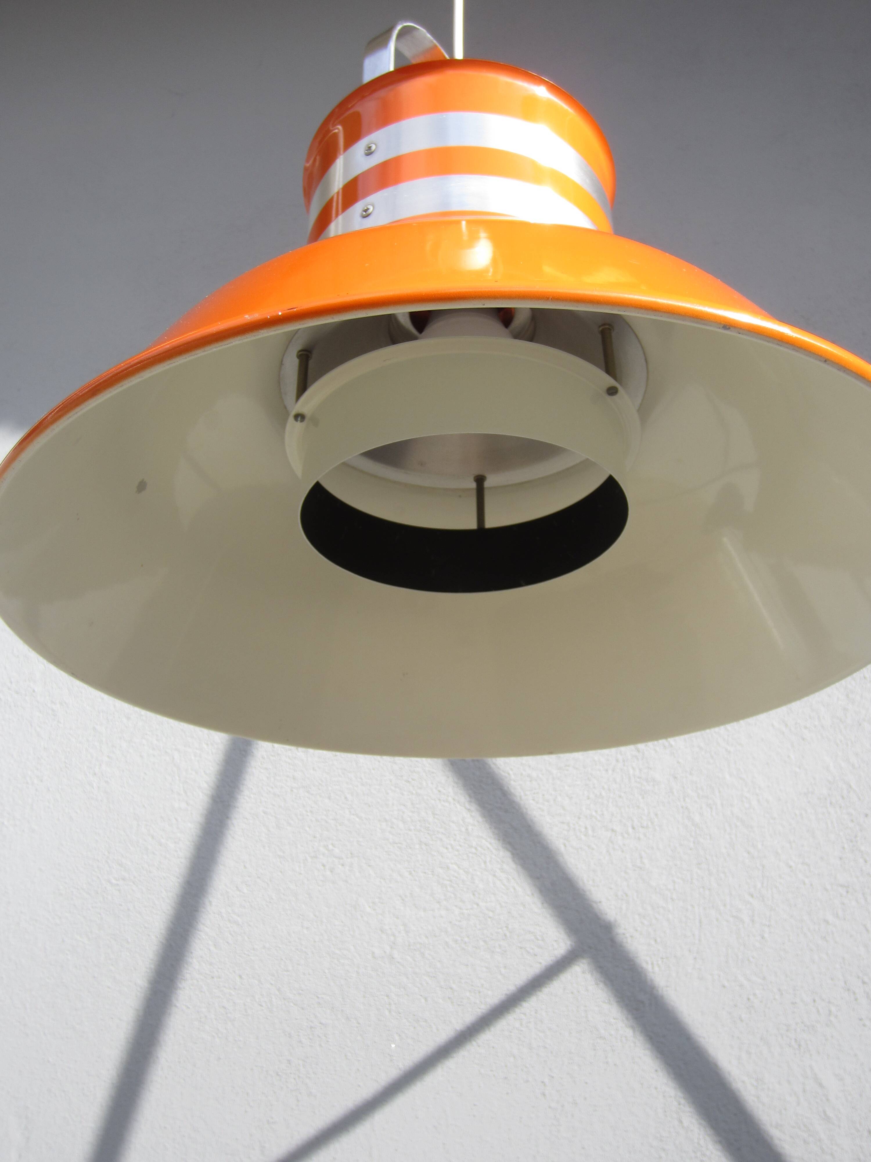 Scandinavian 70s Hinken pendant light by Per Sundstedt for Kosta Lampan