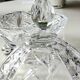 Vintage hexagonal Bohemian crystal bonbonnière/sweetener