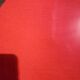 4 red formica chairs