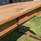 Old farmhouse table with drawer