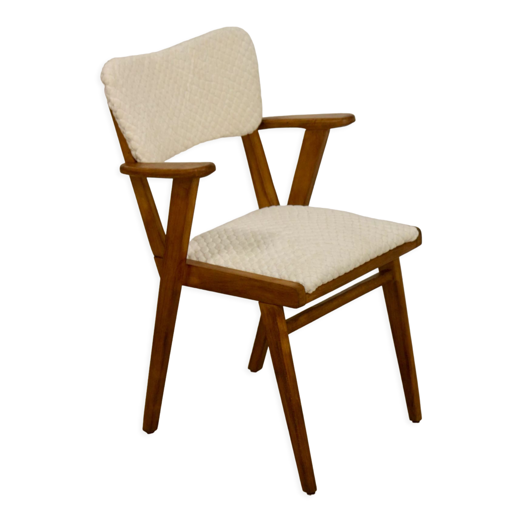 Scandinavian wooden chair 1950