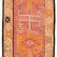 Turkish Handwoven Vintage Herki Kilim 82 cm x 312 cm