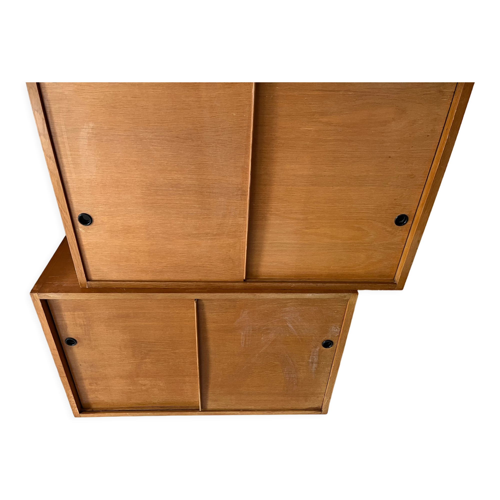 Set of two wooden wall furniture 40/50