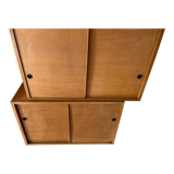 Set of two wooden wall furniture 40/50