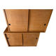 Set of two wooden wall furniture 40/50