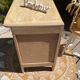 Parisian buffet (jam cupboard) in raw beech / drawer.