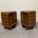 Comodini Art Déco, Italia, anni '30, set di 2