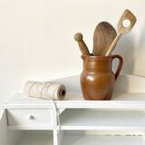Stoneware pitcher