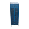 Vintage blue industrial cabinet original condition 1930s