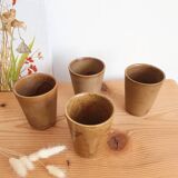 Digoin stoneware cups