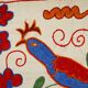 Vintage Turkish hand-knotted rug 45x96cm