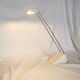 Telescopic halogen desk lamp, postmodern, 1980s