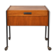 Wood and metal sewing box, 1960s