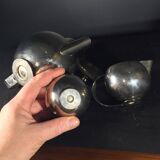 Silver-plated Tea/Coffee Service in Art Deco Modernist Design, circa 1940