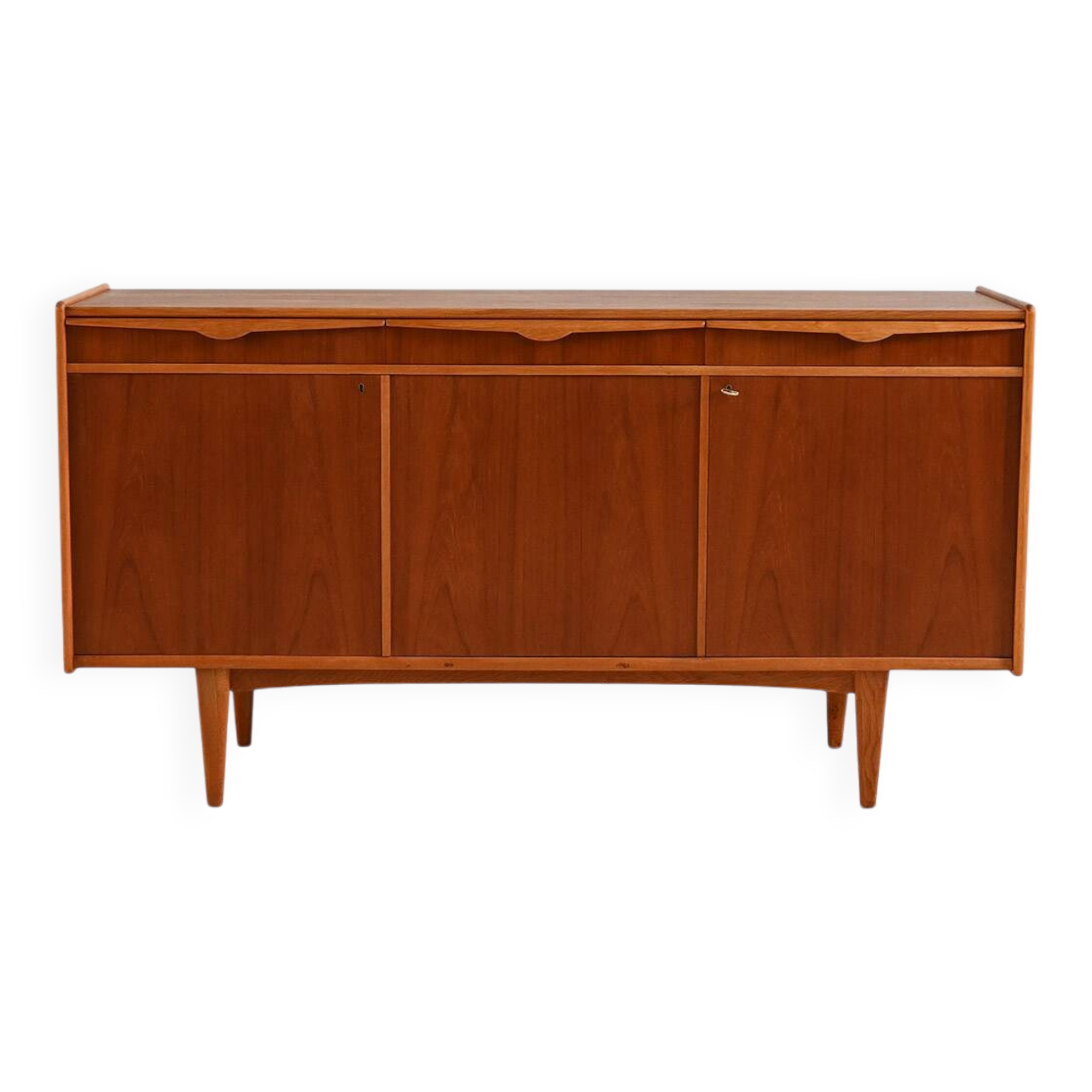 Swedish teak sideboard “Primo”, by Breo Möbler, 1960s