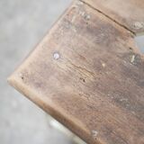 Vintage wooden workshop stool