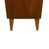 Vintage teak large bookcase Danish design 60s