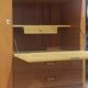 Wardrobe cabinet secretary wardrobe scandinavian teak Vintage