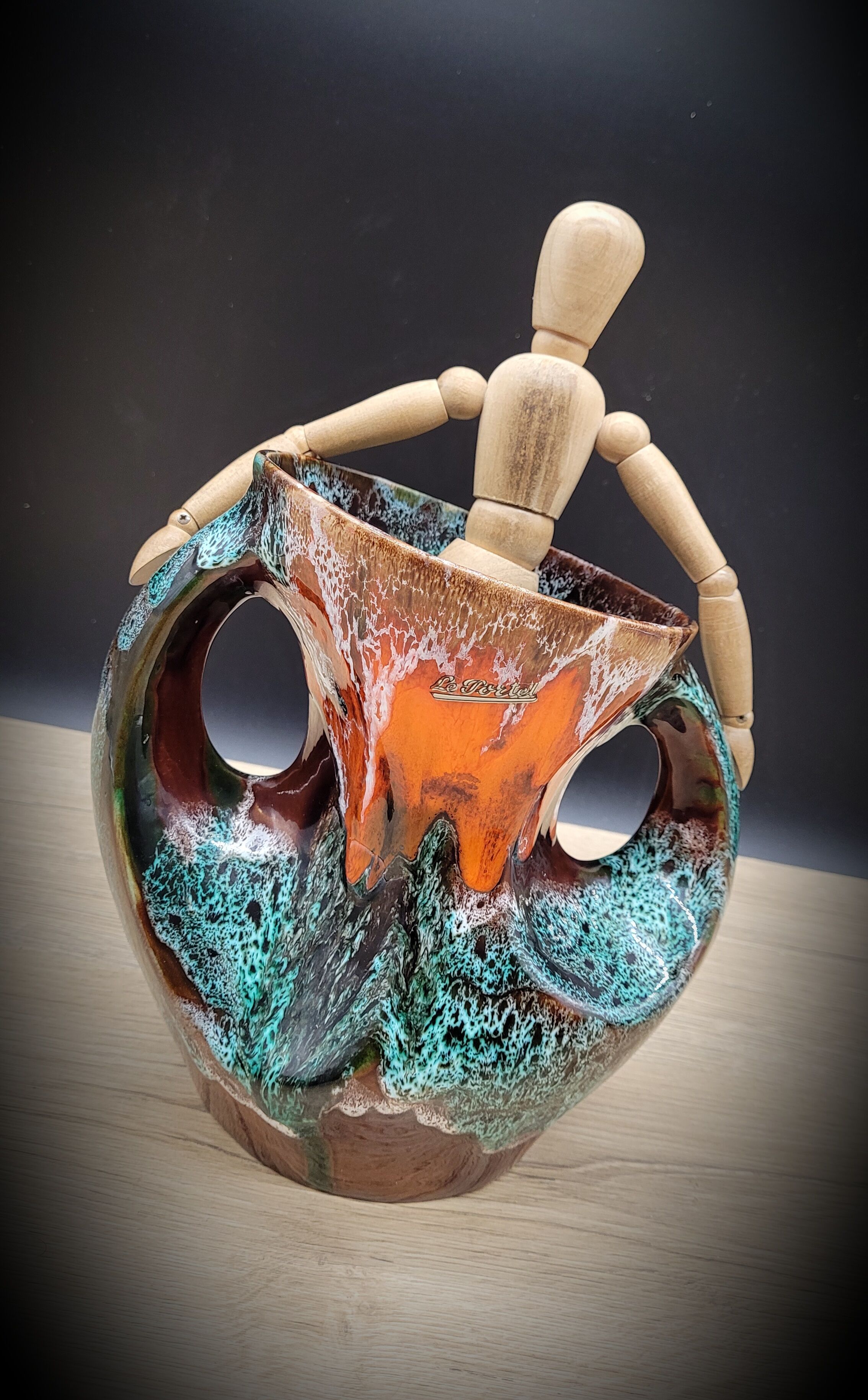 Le Portel ceramic vase