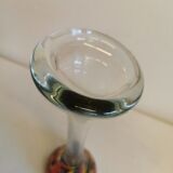 Vase en os de la verrerie danoise holmegaard