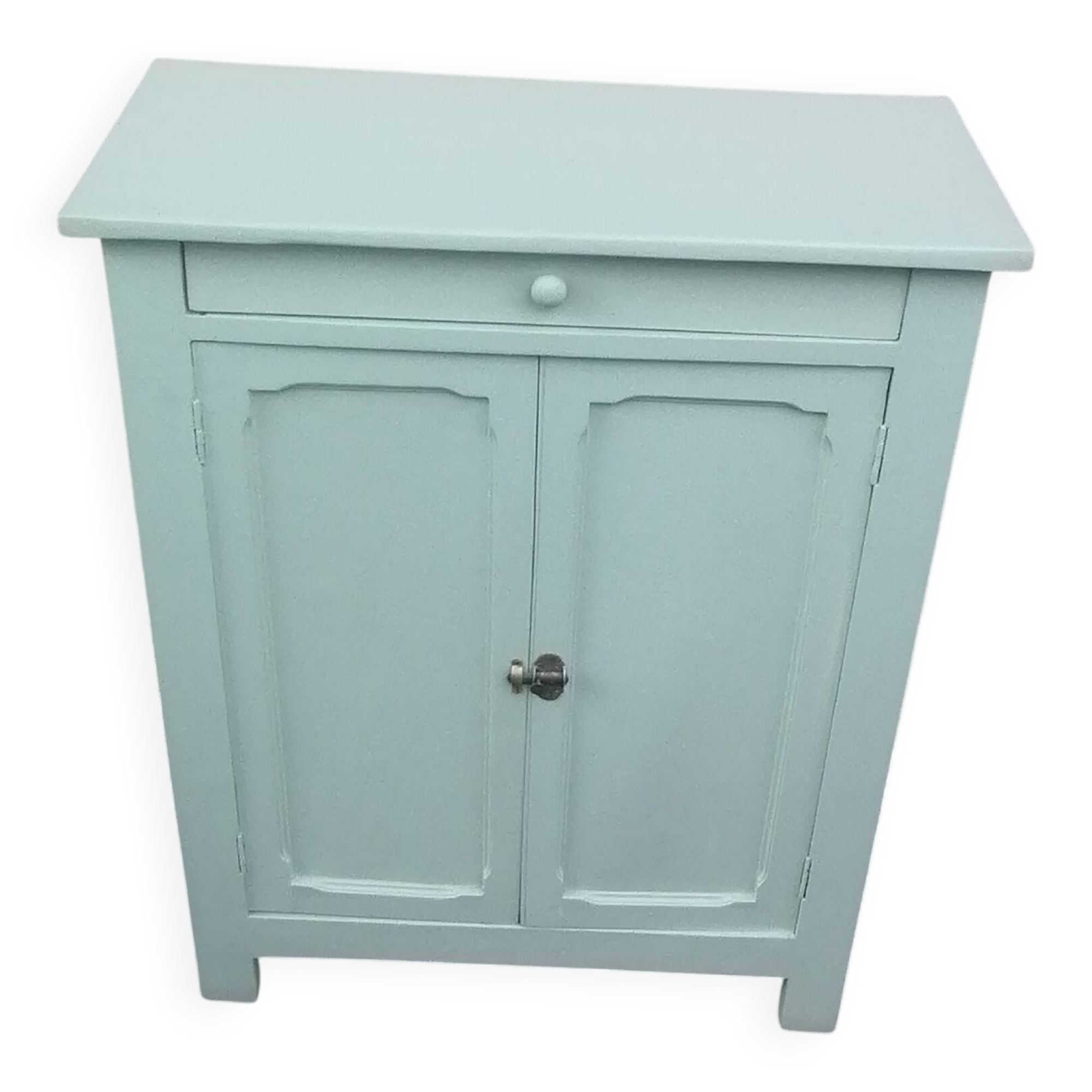 Vintage water green Parisian furniture from the 1940s