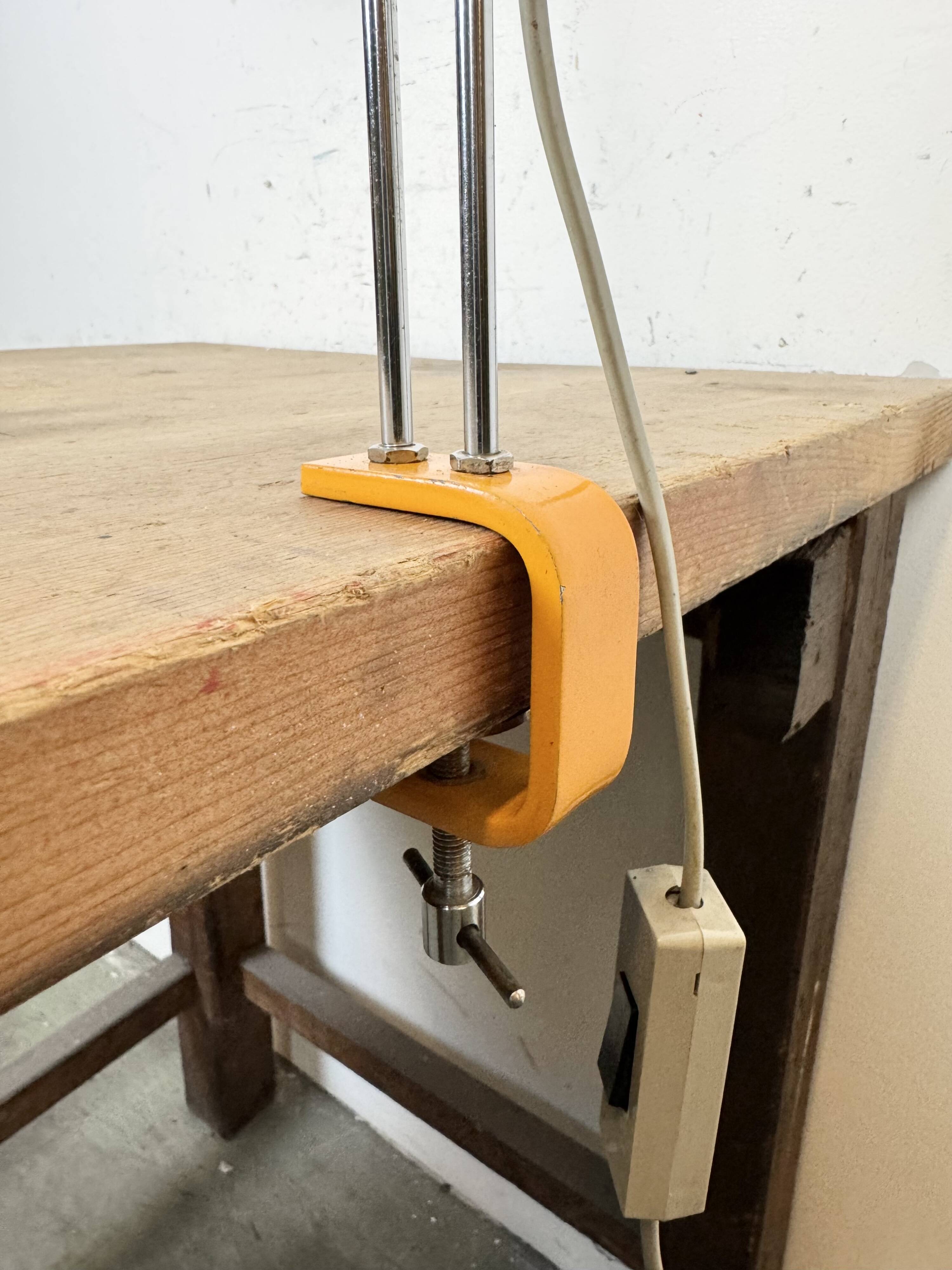 Orange Combi Lux Table Lamp by Stanislav Indra for Lidokov, 1970s