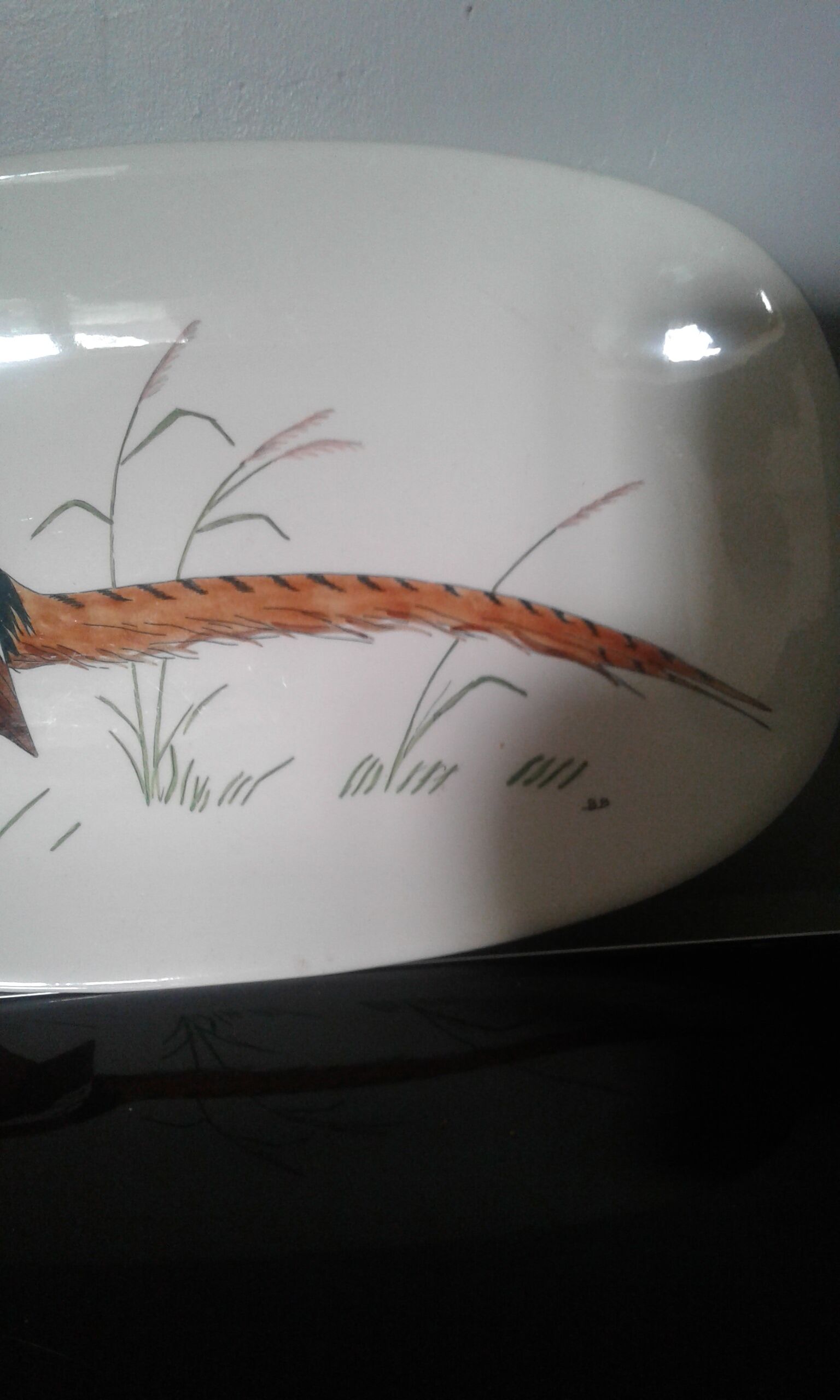 Serving dish for game in Gien