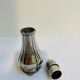 Floral sterling silver salt shaker by Tiffany & Co., 1950s