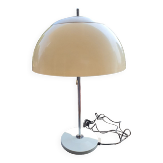 Mushroom lamp ivoir unilux vintage