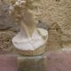 Vintage stone bust