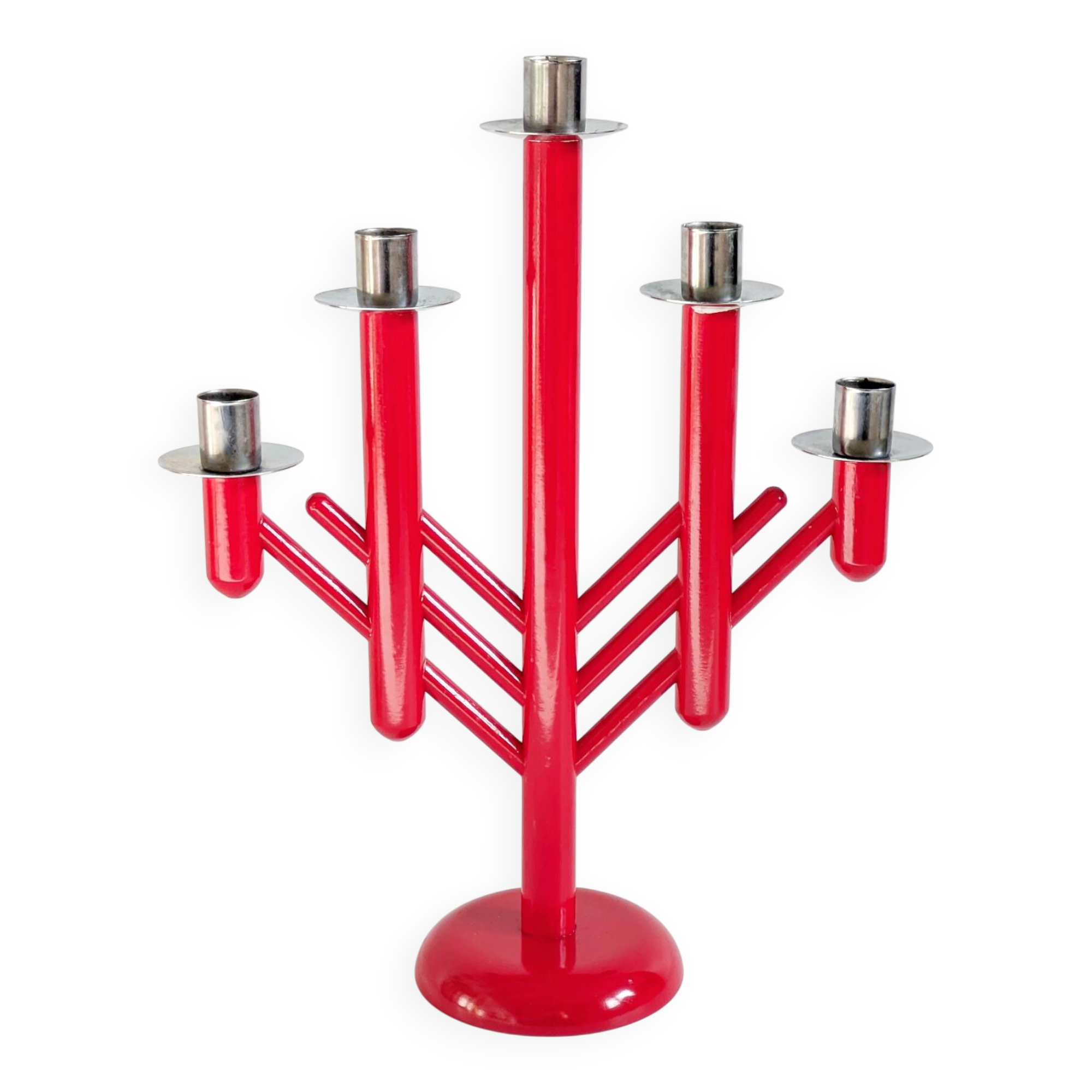 “Rapsodia” Aarikka Finland candlestick, 1980s