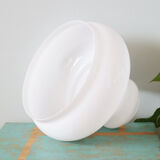 White opaline ceiling lamp or suspension