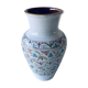 Vase coloré en terre cuite émaillée