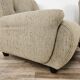 Canapé modulable années 70 à trois places en tissu