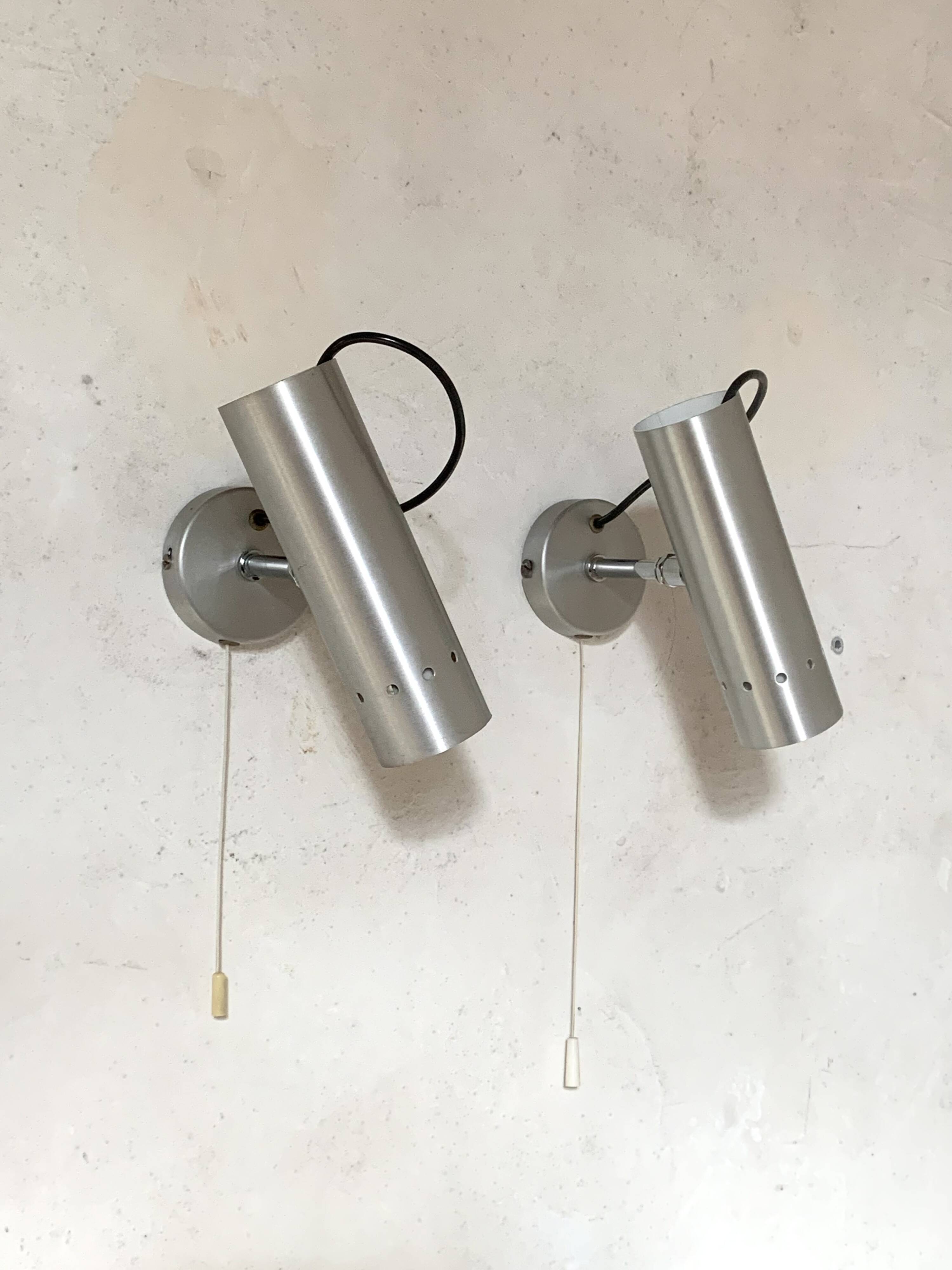 Vintage wall spotlights
