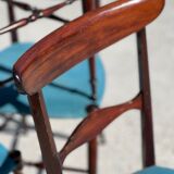 Set of 4 Campanino Chiavari chairs for Fratelli Levaggi 1950