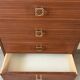 Vintage chest of drawers from the 1960s.