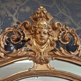 19th century mirror, 160 x 92 cm