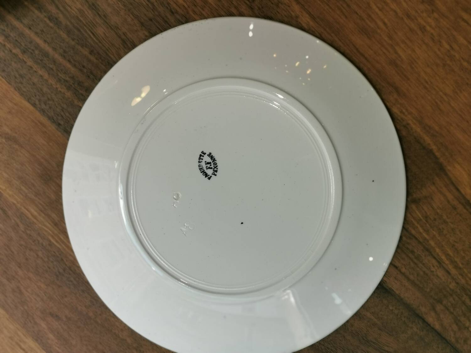 6 Pexonne "Paquerette" flat plates