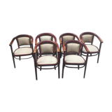 Set of 6 armchairs by Thonet