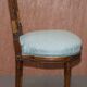 Paire de Chaises d'Appoint Sculptées en Bois Doré