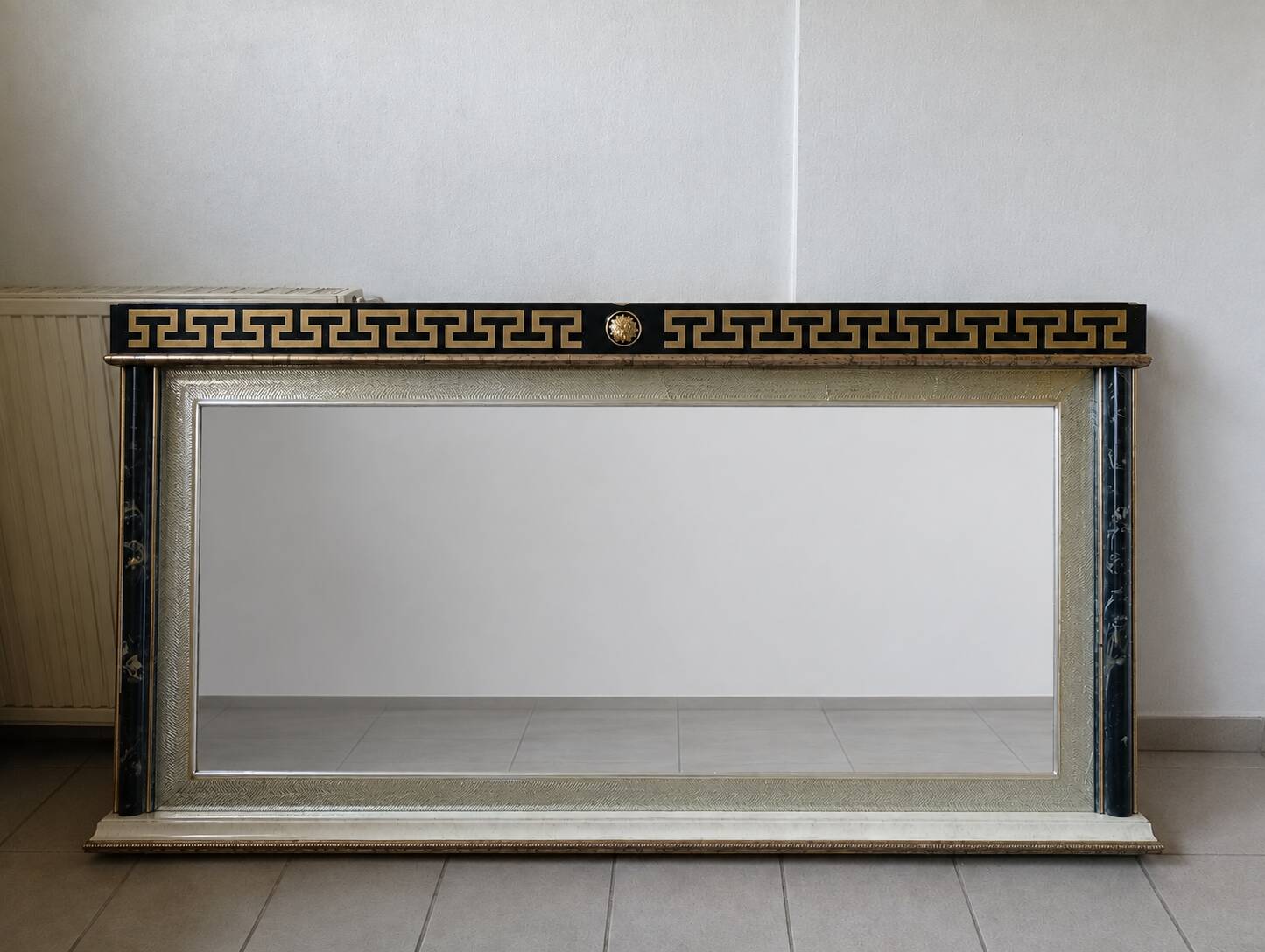 Large antique mirror