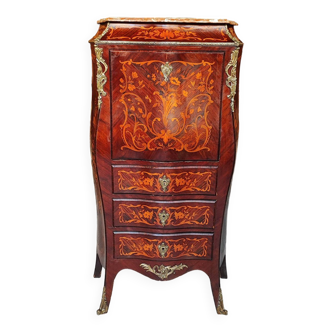 Secretary Louis XV marquetry