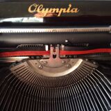 Old portable machine Olympia-Progress ,black