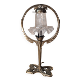 Old bronze lamp