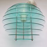 Vintage green globe design hanging lamp