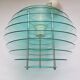 Suspension baladeuse design globe vert vintage